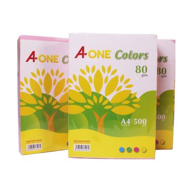 Giấy photo A4 màu 80gsm - 500 tờ